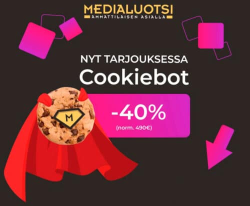 Cookiebot - medialuotsi oy